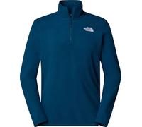 The North Face NF0A855W1NO1 100 Glacier 1/4 Zip Sweatshirt Homme Midnight Petrol Taille L