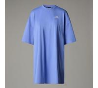 THE NORTH FACE NF0A87NF0YI W S/S Essential Oversize Tee Dress T-Shirt Femme Virtual Blue Taille S