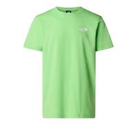 THE NORTH FACE NF0A87NG6II M S/S Simple Dome Tee T-Shirt Homme Meta Lime Taille S