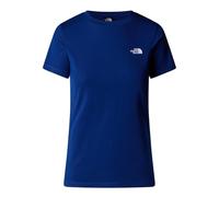 THE NORTH FACE NF0A87NHD1R W S/S Simple Dome Slim Tee T-Shirt Femme Estate Blue Taille M