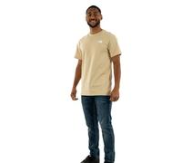 The North Face NF0A87NP3X4 M S/S Box NSE Tee T-Shirt Homme Gravel Taille L