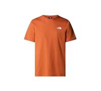The North Face NF0A87NP6D2 M S/S Box NSE Tee T-Shirt Homme Iron Bronze-TNF Black Taille M
