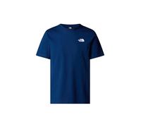 THE NORTH FACE NF0A87NPH4B M S/S Box NSE Tee T-Shirt Homme Estate Blue/TNF White Taille XL