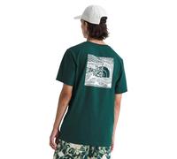 The North Face NF0A87NV6GI M S/S Box NSE Celebration Tee T-Shirt Homme Deep Nori Taille XS
