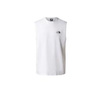 The North Face NF0A87R3FN4 M Simple Dome Tank Vest Homme TNF White Taille XL