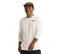 The North Face NF0A87TVQLI1 Shadow Ls T-Shirt Homme White Dune Taille M