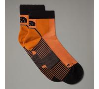The North Face NF0A882ETNI TRAIL RUN QUARTER SOCK Socks Homme VIVID FLAME/TNF BLACK Taille XS