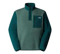 THE NORTH FACE NF0A883S58V M YUMIORI 1/4 Zip Sweatshirt Homme Duck Green-Deep Nori-TN Taille XS