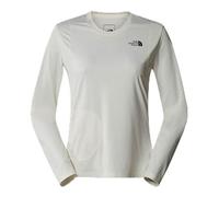 THE NORTH FACE NF0A883YQLI W Packable LS Tee T-Shirt Femme White Dune Taille L
