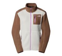 THE NORTH FACE NF0A88425K9 W YUMIORI Full Zip Sweatshirt Femme White Dune-Latte-Vibran Taille XL