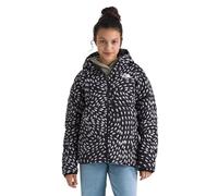 The North Face NF0A88UE4EI1 Girl’s Reversible Perrito Hooded Jacket Jacket Unisex TNF BLACK VECTOR FIELD Taille S