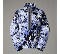 The North Face WMNS TNF FLEESKI 1/4 ZIP PO women Fleece Jackets blue taille: M