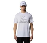 The North Face NF0A893ZFN41 M MA 24/7 S/S Tee Sweatshirt Homme TNF White Taille L