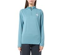 The North Face NF0A895B1OM1 Flex 1/4 Zip Graphic 1 T-Shirt Femme Algae Blue Taille L