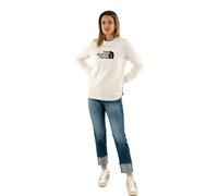 The North Face NF0A89EFQLI1 W Drew Peak Crew Sweatshirt Femme White Dune Taille M
