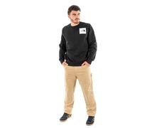 THE NORTH FACE Sweat-shirt 'FINE' noir / blanc, Taille L