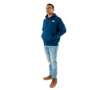 The North Face NF0A89F9H4B M Raglan Box NSE Hoodie Sweatshirt Homme Estate Blue/TNF White Taille S