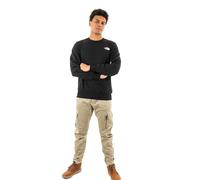Sweatshirt The North Face Simple Dome Crew noir logo blanc - XXL