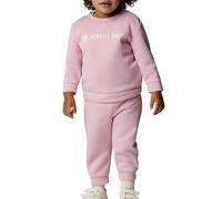 The North Face NF0A89GW0UI Baby Poly Set Tracksuit Unisex Pink Clover Taille 12M