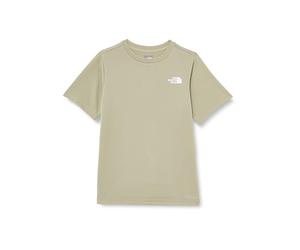 The North Face NF0A89VS1I41 Boy’s Reaxion S/S Tee T-Shirt Unisex Clay Grey Taille S