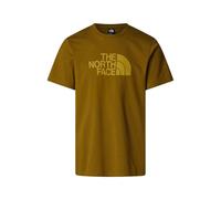 The North Face NF0A8A6C4XI1 S/S Easy Tee T-Shirt Homme Moss Green/Amber Green Taille M