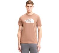 The North Face NF0A8A6C6E1 M S/S Easy Tee T-Shirt Homme Latte-TNF White Taille L