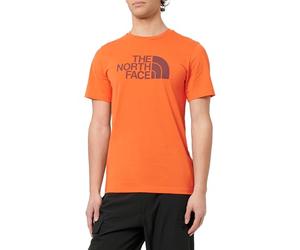 The North Face NF0A8A6C7ON1 S/S Easy Tee T-Shirt Homme Crimson Orange/Alpine P Taille S