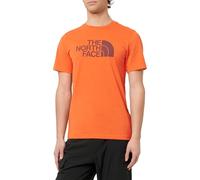The North Face NF0A8A6C7ON1 S/S Easy Tee T-Shirt Homme Crimson Orange/Alpine P Taille XS