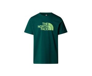 The North Face NF0A8A6CA6O M S/S Easy Tee T-Shirt Homme Deep Nori/Meta Lime Taille L