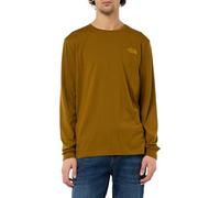 The North Face NF0A8A6F4XI1 L/S Easy Tee T-Shirt Homme Moss Green/Amber Green Taille XS