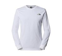 T-shirt The North Face Easy manches longues blanc noir - XL