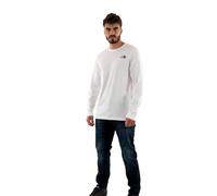 The North Face NF0A8A6FFN4 M L/S Easy Tee T-Shirt Homme TNF White Taille XXL