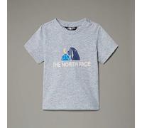The North Face NF0A8AXDDYX Baby Graphic S/S Tee T-Shirt Unisex TNF Light Grey Heather Taille 6M