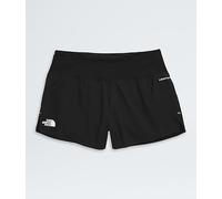 The North Face - Short de trail-running - W Summit Pacesetter 3In Short TNF Black pour Femme - Taille M - Noir Noir M
