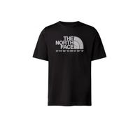 THE NORTH FACE T-Shirt fonctionnel noir / blanc, Taille M