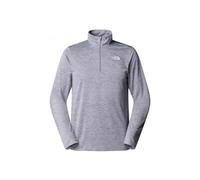THE NORTH FACE NF0A8BEN4CP M 24/7 Rager L/S 1/4 Zip Tee T-Shirt Homme Pearl Mist Light Heathe Taille M