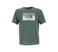 The North Face NF0A8BQVHCH M Foundation Abstract Graphic Tee T-Shirt Homme Duck Green Taille S