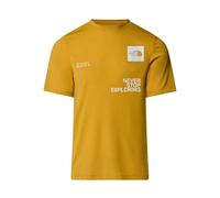 The North Face NF0A8BQX0XI M Mountain Foundation Coordinates Tee T-Shirt Homme Turmeric Taille XL