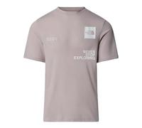 The North Face NF0A8BQX1OA M Mountain Foundation Coordinates Tee T-Shirt Homme Moonstone Grey Taille XL