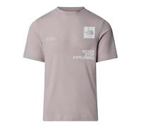 The North Face NF0A8BQX1OA M Mountain Foundation Coordinates Tee T-Shirt Homme Moonstone Grey Taille S