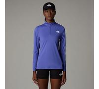 The North Face NF0A8BRQ6IF W Flex 1/4 Zip Tee Slim T-Shirt Femme Indigo Plum Taille L