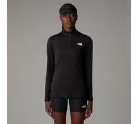 The North Face NF0A8BRQJK3 W Flex 1/4 Zip Tee Slim T-Shirt Femme TNF Black Taille L