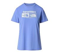 THE NORTH FACE NF0A8BRZ0YI W Foundation Tee Graphic 1 T-Shirt Femme Virtual Blue Taille XL