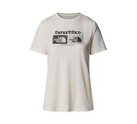THE NORTH FACE NF0A8BRZQLI W Foundation Tee Graphic 1 T-Shirt Femme White Dune Taille XL