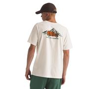 The North Face NF0A8C1ZQLI M SS Outdoor Graphic Tee T-Shirt Homme White Dune Taille M
