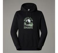 THE NORTH FACE NF0A8C20JK3 M Outdoor Graphic Hoodie Sweatshirt Homme TNF Black Taille S