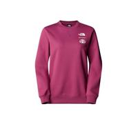 THE NORTH FACE NF0A8C246EO W Outdoor Graphic Crew Sweatshirt Femme Cyber Berry Taille M