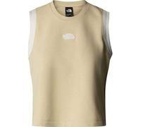 THE NORTH FACE NF0A8C263X4 W Terry Relaxed Cropped Tank Vest Femme Gravel Taille XS