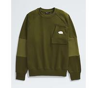 THE NORTH FACE NF0A8C2APIB M Terry Relaxed Crew Sweatshirt Homme Forest Olive Taille S