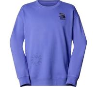 THE NORTH FACE NF0A8C2U0YI U Mountain CLEANUP Oversized Crew Sweatshirt Homme Virtual Blue Taille M